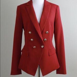 White House Black Market military-style blazer, 0